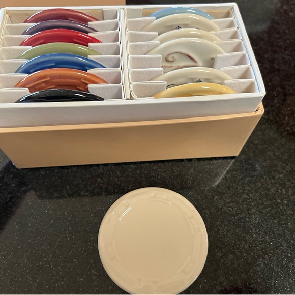 Longaberger pottery coasters - Picture 5 of 7